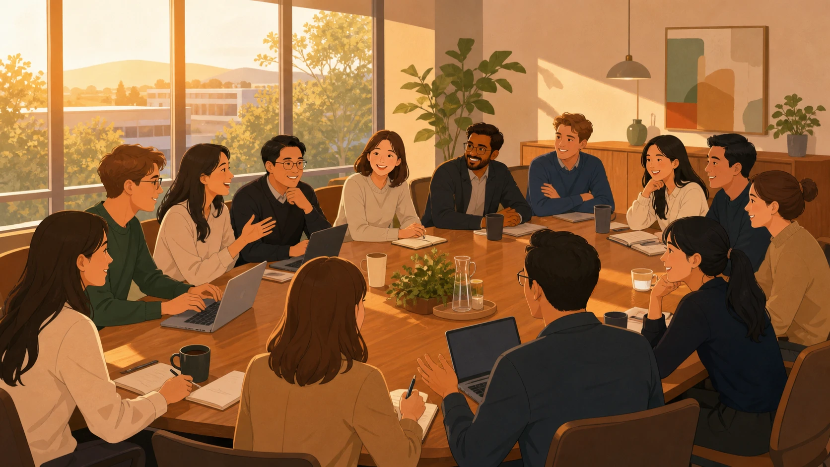 Santa Clara kickoff meetup illustration