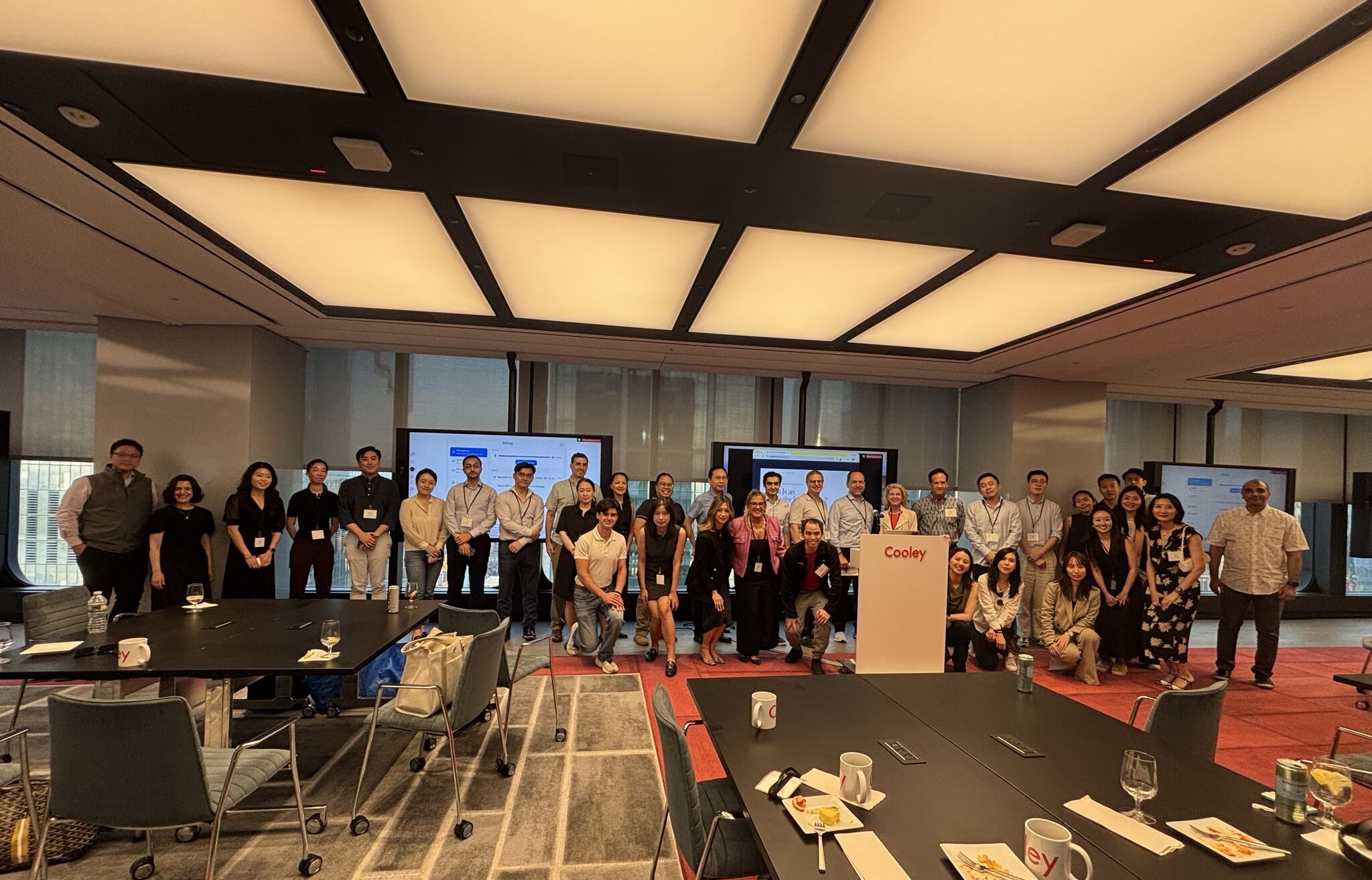 What Is an AI-Native Legal Team? at Cooley New York group photo
