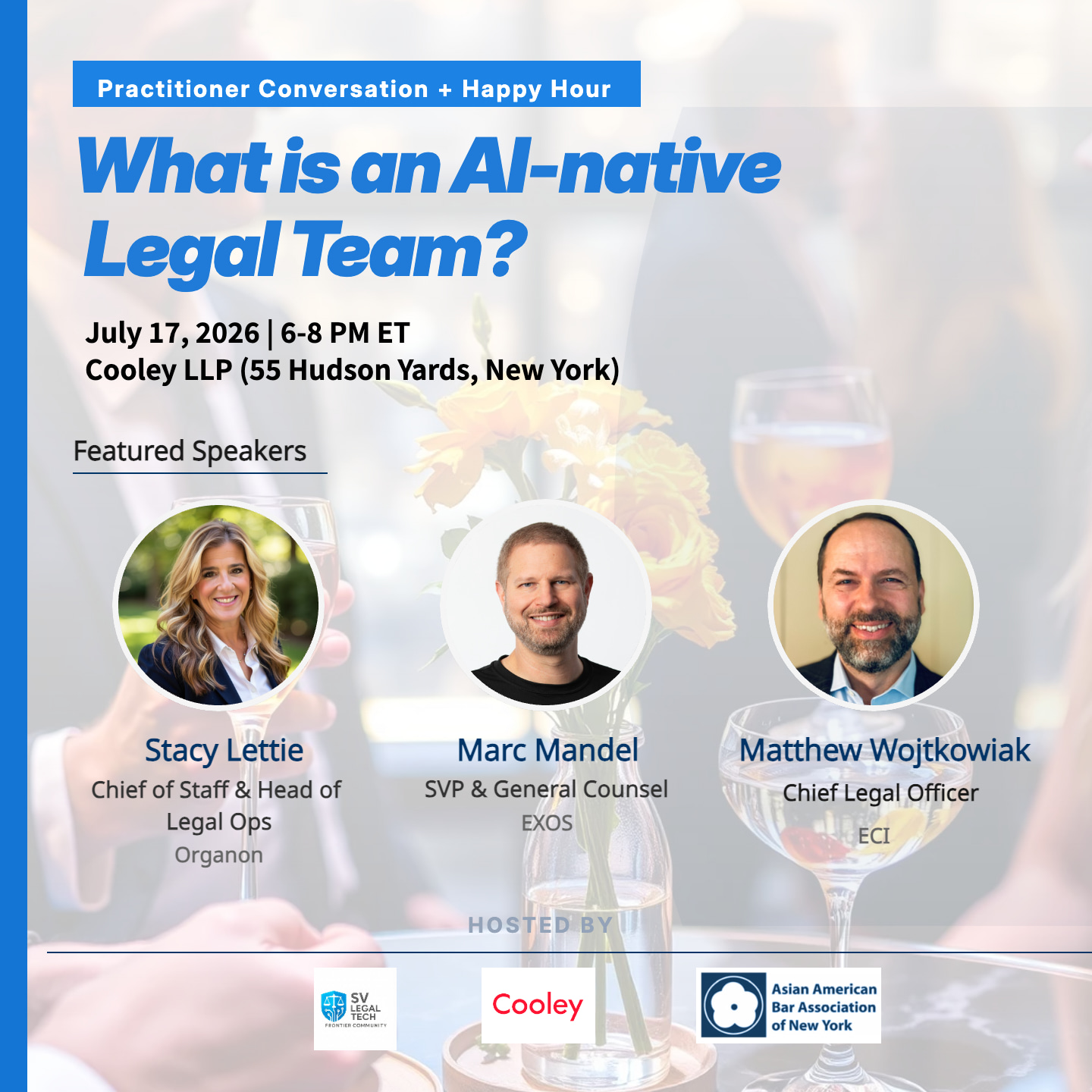 What Is an AI-Native Legal Team? event poster